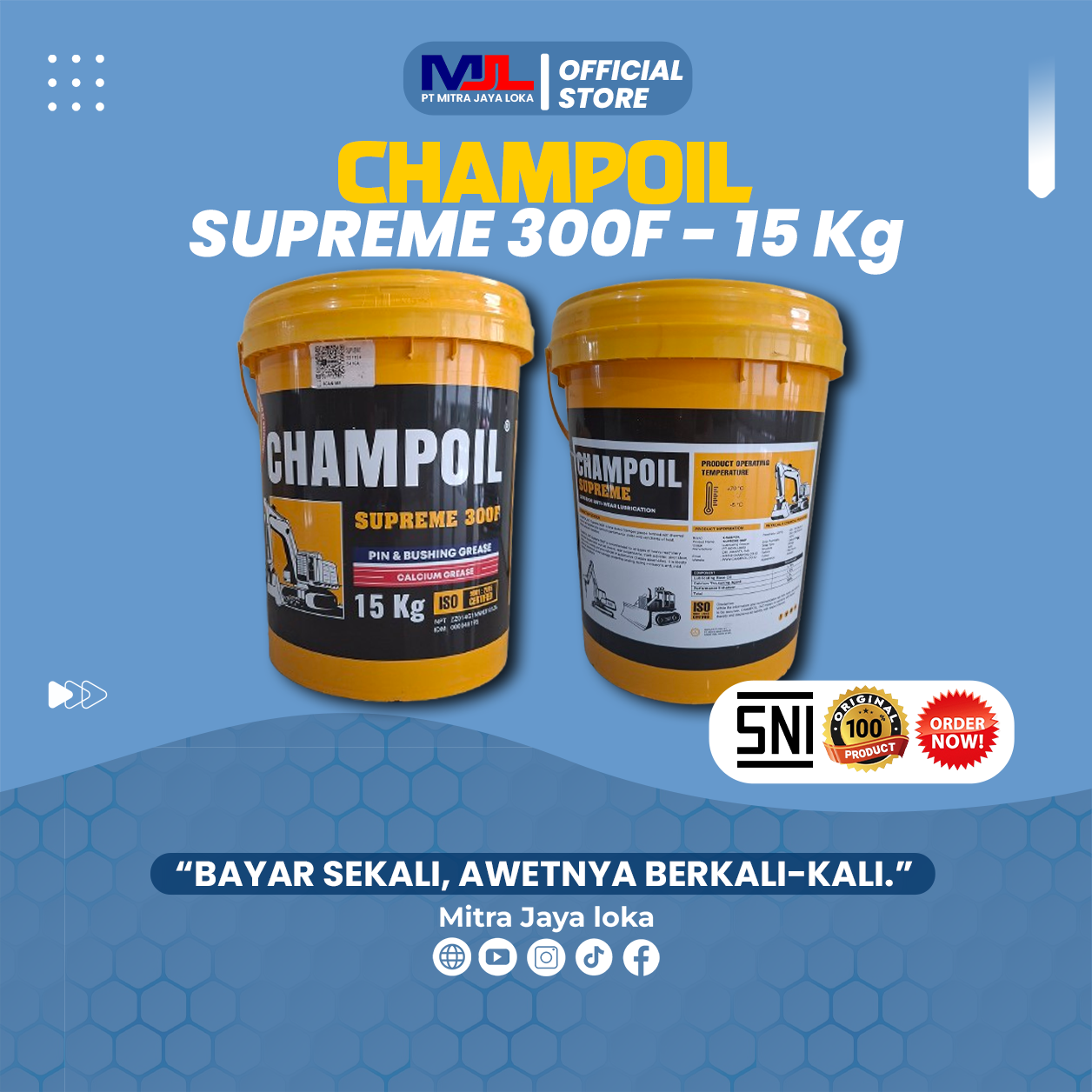 CHAMPOIL SUPREME 300F - 15 KG
